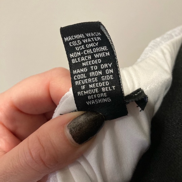 White boho dress with belt - Picture 5 of 5